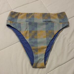 AERIE High Cut Swim Bikini Bottoms Cheeky